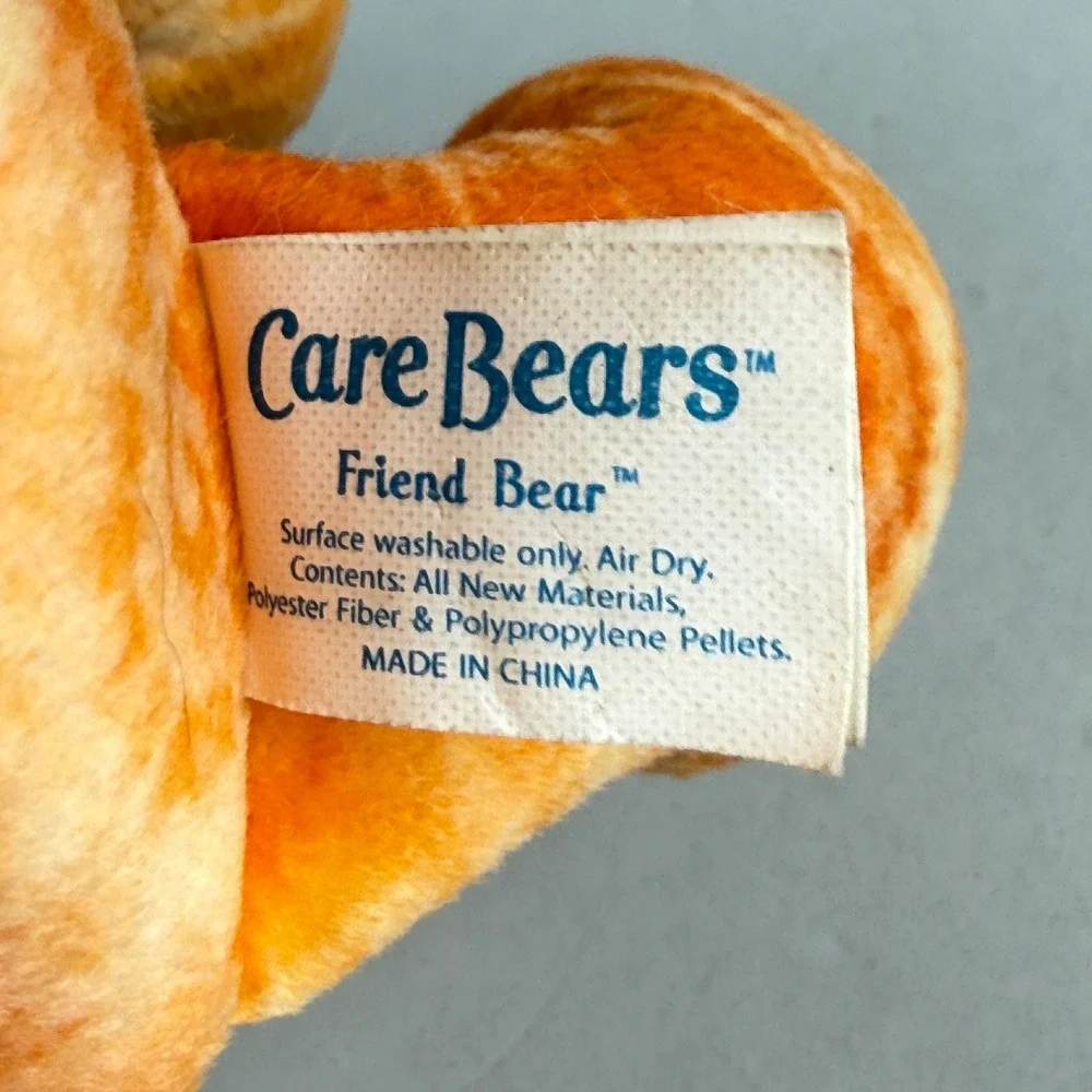 Care Bears Friend Bear Friend Peachy Orange w/Sunflowers 8